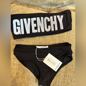 Givenchy (2018 collection) reflective tube bikini set
